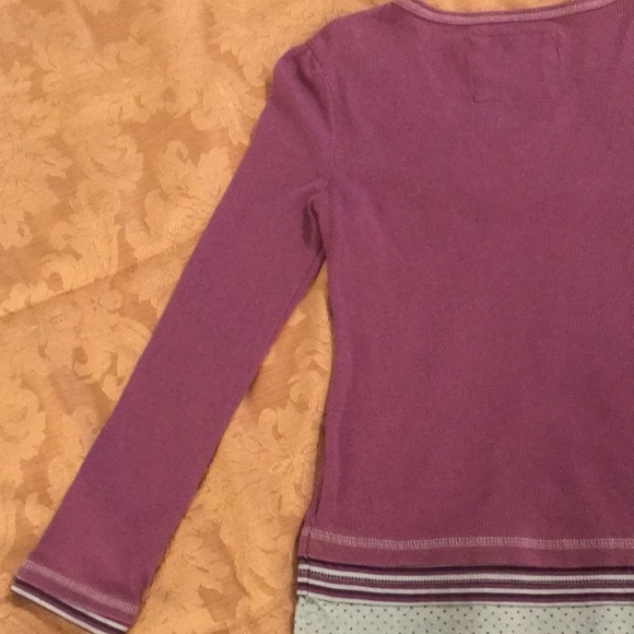 Girls L.E.I. Purple Long Sleeve Tee - Picture 8 of 11